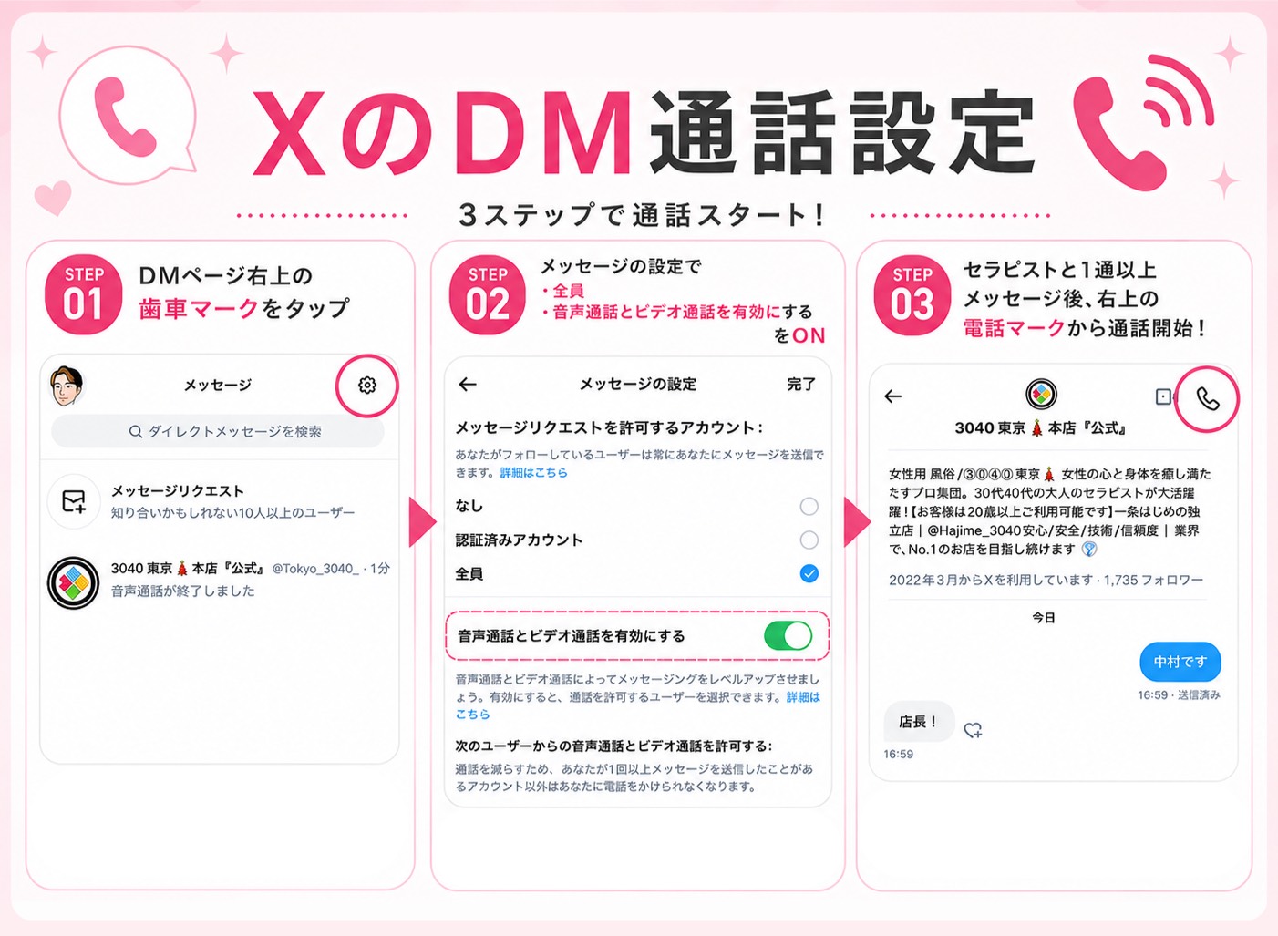 通話設定