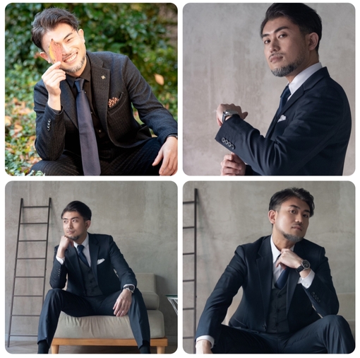 参時(ｻﾝｼﾞ) ポスト大会  スーツ写真