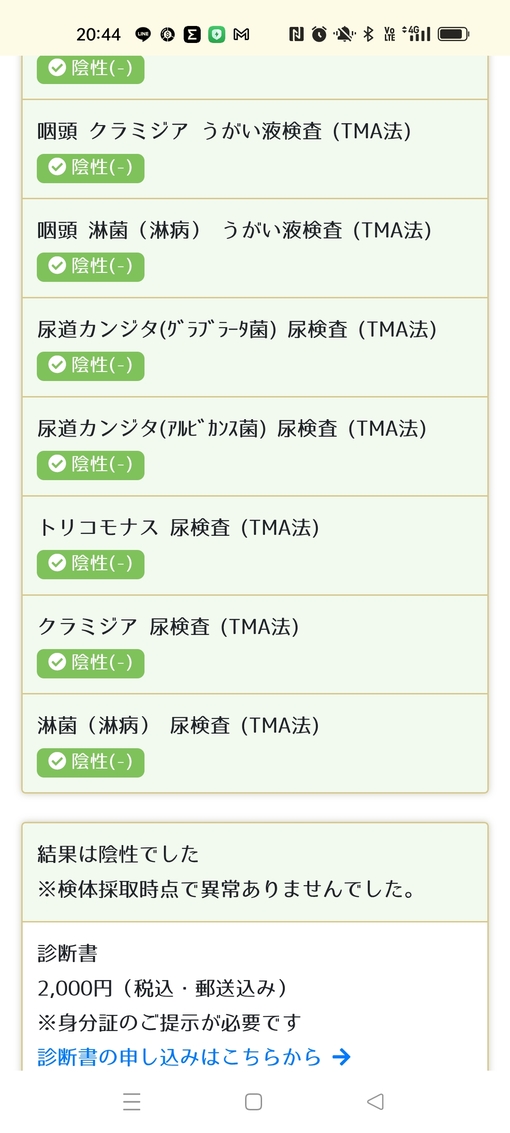 爽太(ｿｳﾀ) 検査結果