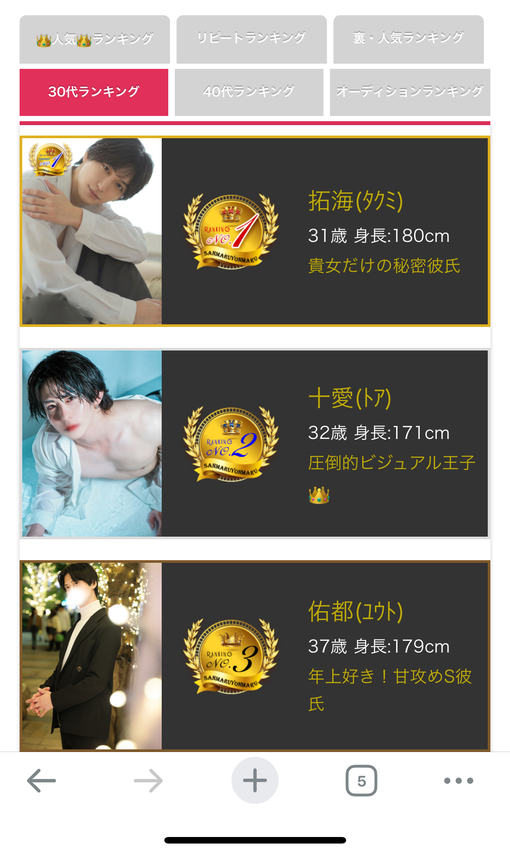 佑都(ﾕｳﾄ) おかげさまで、ランクインしました🙇‍♂️