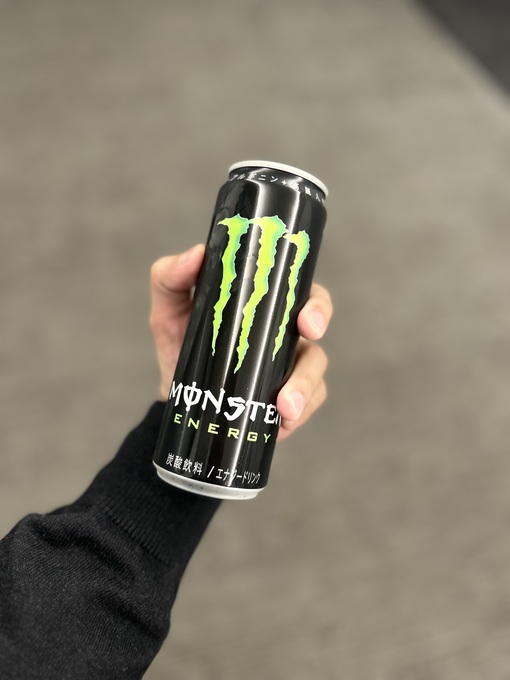 隆志(ﾀｶｼ) 今日のエナドリ。