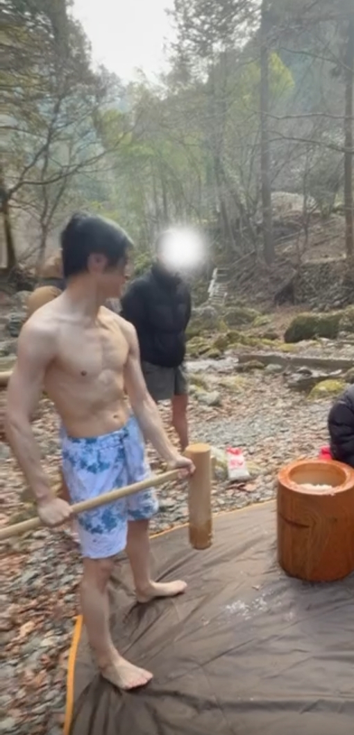 輝星(ｺｳｾｲ) 新年餅つき！🌅