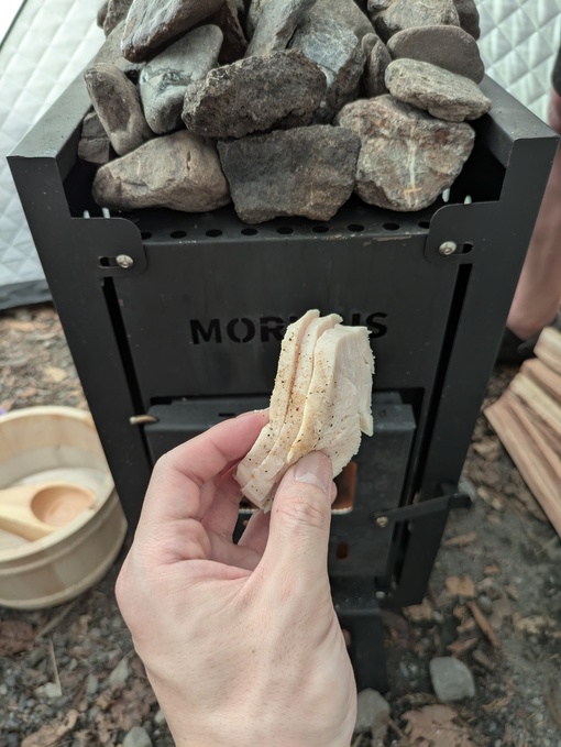 輝星(ｺｳｾｲ) テントサウナとサラダチキン