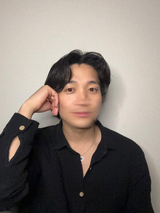 涼真 (ﾘｮｳﾏ) お久しぶりのセンター分け🫰