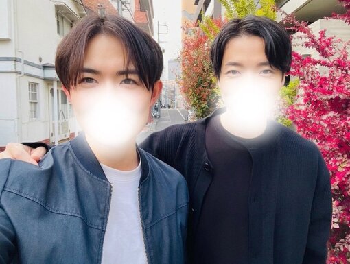 空(ｿﾗ) 研修後に空海ペアで👬