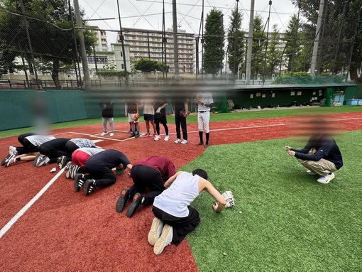 仁(ｼﾞﾝ) 野球大会！泣きの一回w