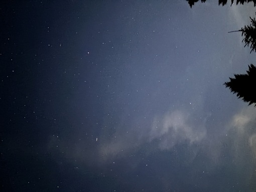 大夜(ﾀﾞｲﾔ) 標高1800mから見た星空