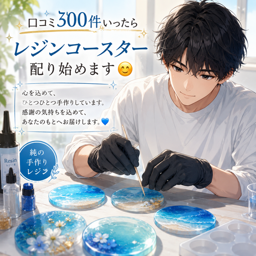 純(ｼﾞｭﾝ) レジン配ります_予定🍀