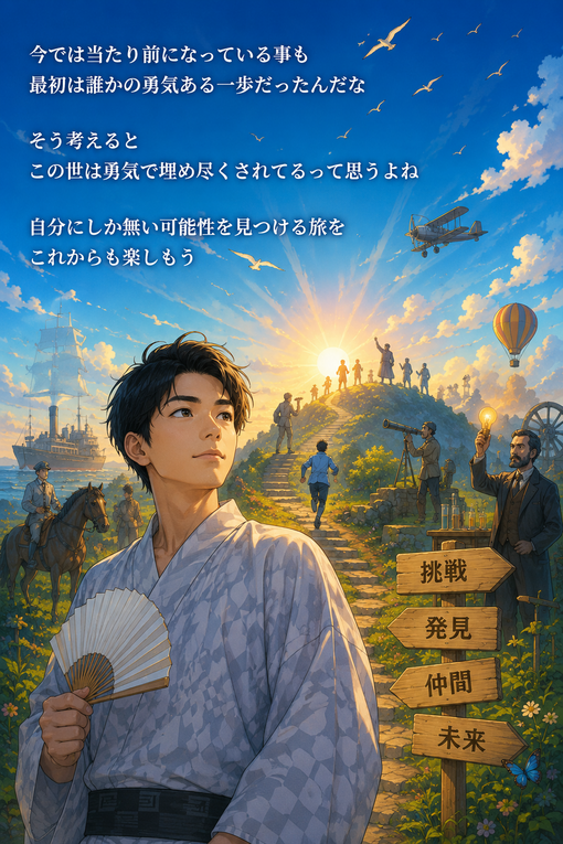 大夜(ﾀﾞｲﾔ) 勇気だらけのこの世界