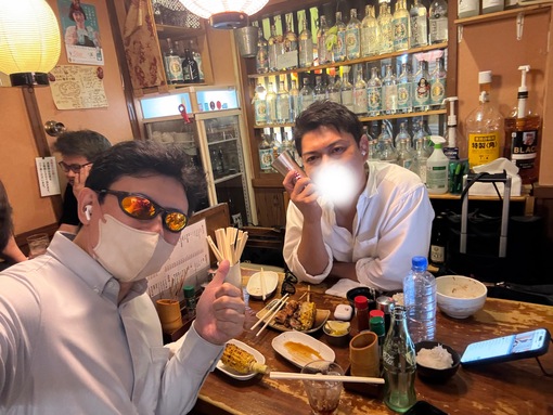 透司(ﾄｳｼﾞ) 【放送後は真治さんと反省会🍻】