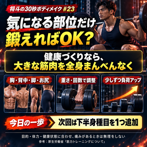 将斗(ﾏｻﾄ) 【腹筋だけ鍛えていれば大丈夫？🤔】