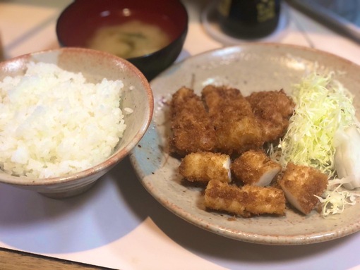 拓海(ﾀｸﾐ) とりカツ美味すぎ！