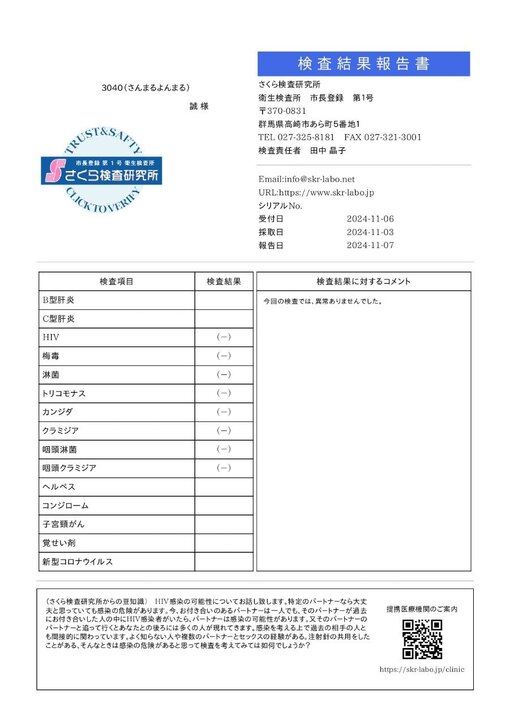 誠(ﾏｺﾄ) 毎月のルーティン