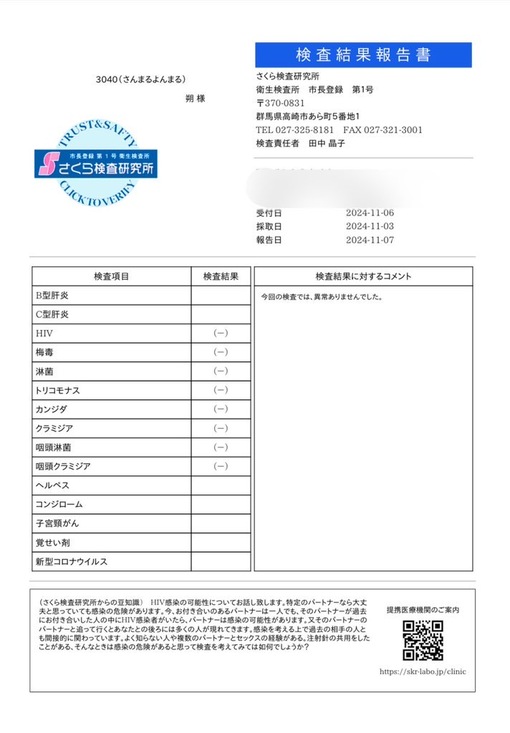 朔(ｻｸ) 11月もオールクリア